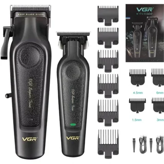 ست ماشین اصلاح وی جی آر مدل V-197 و V-995
