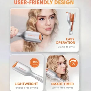 دستگاه ویو مو ساحلی شیگلم مدل Beach Babe سایز ۲۵ میلی متر