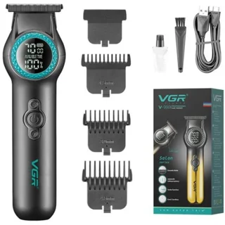ماشین اصلاح وی جی آر مدل V-990 با تیغه سرامیک و برش مستقیم